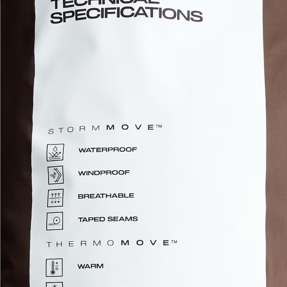 H&M Brown ski suit Move collectionsize S - Picture 3 of 8